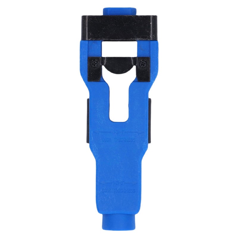 Door Latch Mortise Tool: 1-3/8 & 1-3/4 Inch Door Thickness, Impact Resistant Material, Preset Blade Depth - Accurate Alignment, Incisive Sturdy Blade Door Lock Installation Jig for DIY Home Improvemen - Image 1