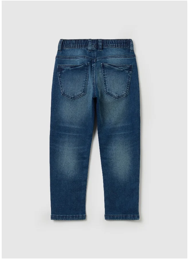 Ovs Denim joggers with drawstring