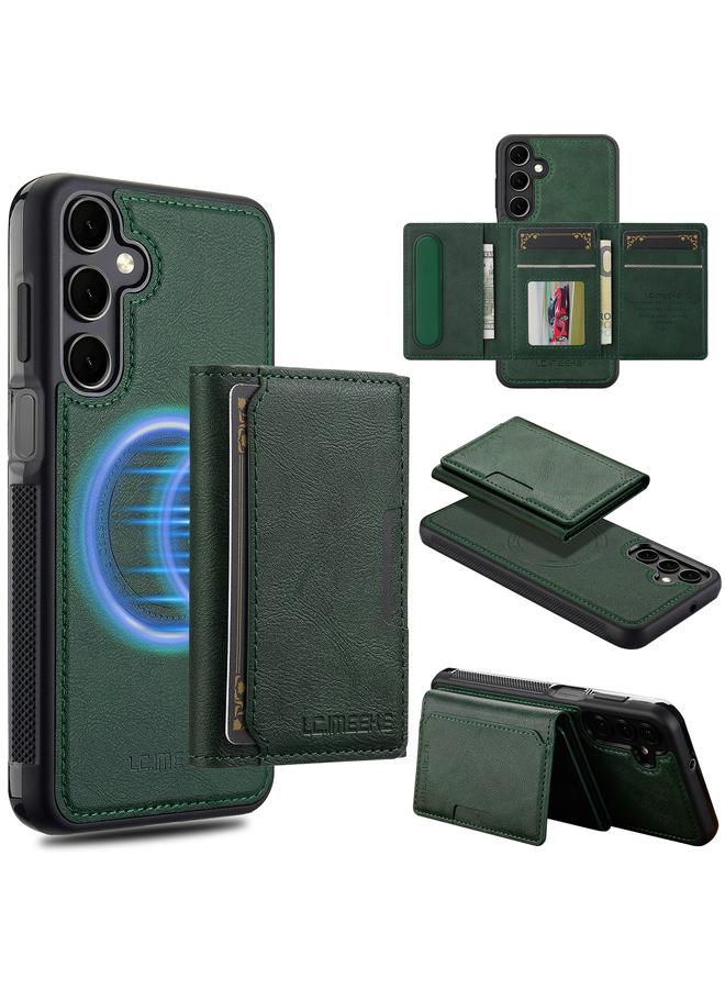 Case For Samsung Galaxy A15 5G / 4G L5 Series Detachable RFID Card Bag Magsafe Phone Case
