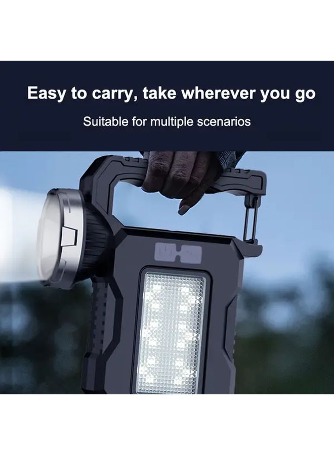Durable Multifunctional Solar Lamp For Outdoor Camping Hiking USB Rechargeable Compact - Image 3