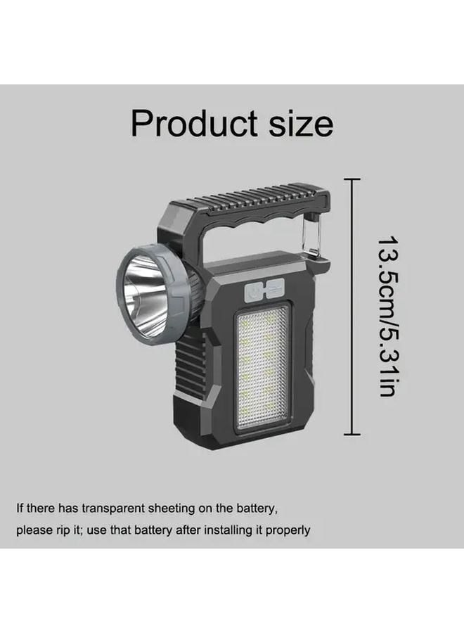 Durable Multifunctional Solar Lamp For Outdoor Camping Hiking USB Rechargeable Compact - Image 2