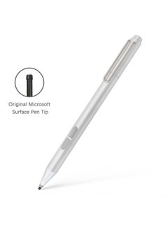 NIBEMINENT Original Quality Stylus Pen for Microsoft Surface Go Pro5, Pro4, Pro3, Surface3, Book, Laptop Silver  - Image 1