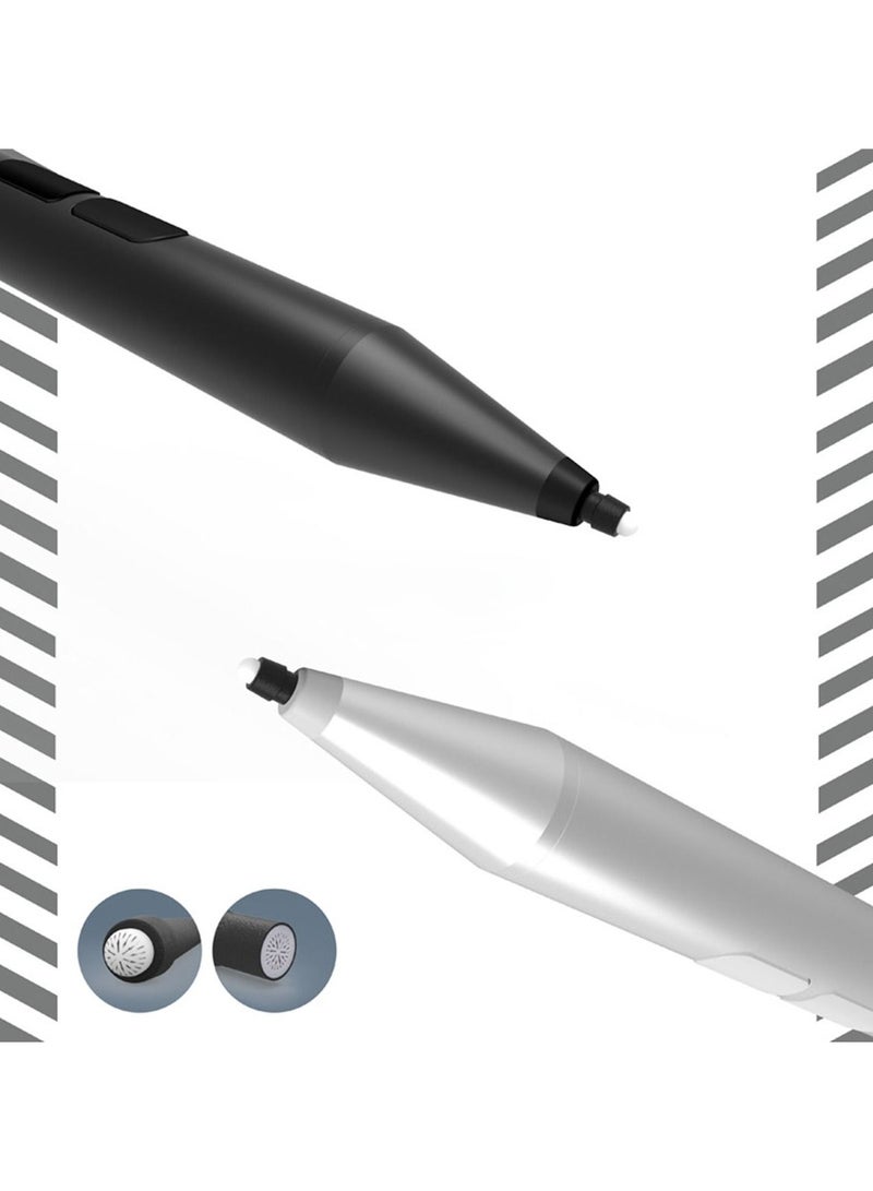 NIBEMINENT Original Quality Stylus Pen for Microsoft Surface Go Pro5, Pro4, Pro3, Surface3, Book, Laptop Silver  - Image 3