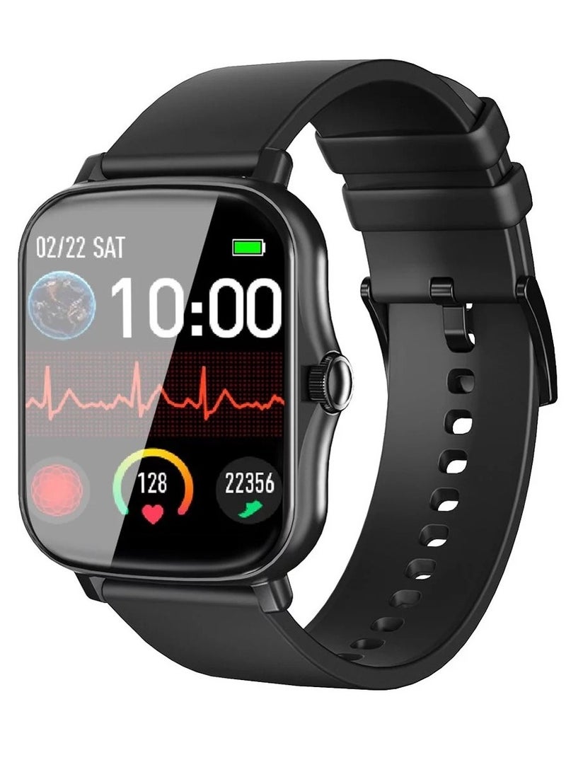 AROAQ Y20 Fitness Tracker Watch Compatible with Android Phones Heart Rate Monitor Sleep Monitor IP67 Waterproof 1.7 Touch Screen Smartwatch for Women Men - Image 1