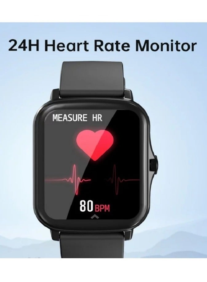 AROAQ Y20 Fitness Tracker Watch Compatible with Android Phones Heart Rate Monitor Sleep Monitor IP67 Waterproof 1.7 Touch Screen Smartwatch for Women Men - Image 5