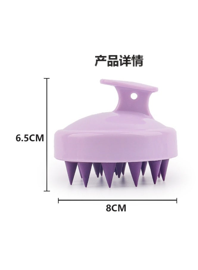 Hair Scalp Massager Silicone Scalp Scrubber Shampoo Brush for Hair Growth/Dandruff Removal,Head Massager Exfoliator Scalp (3pcs) - Image 4