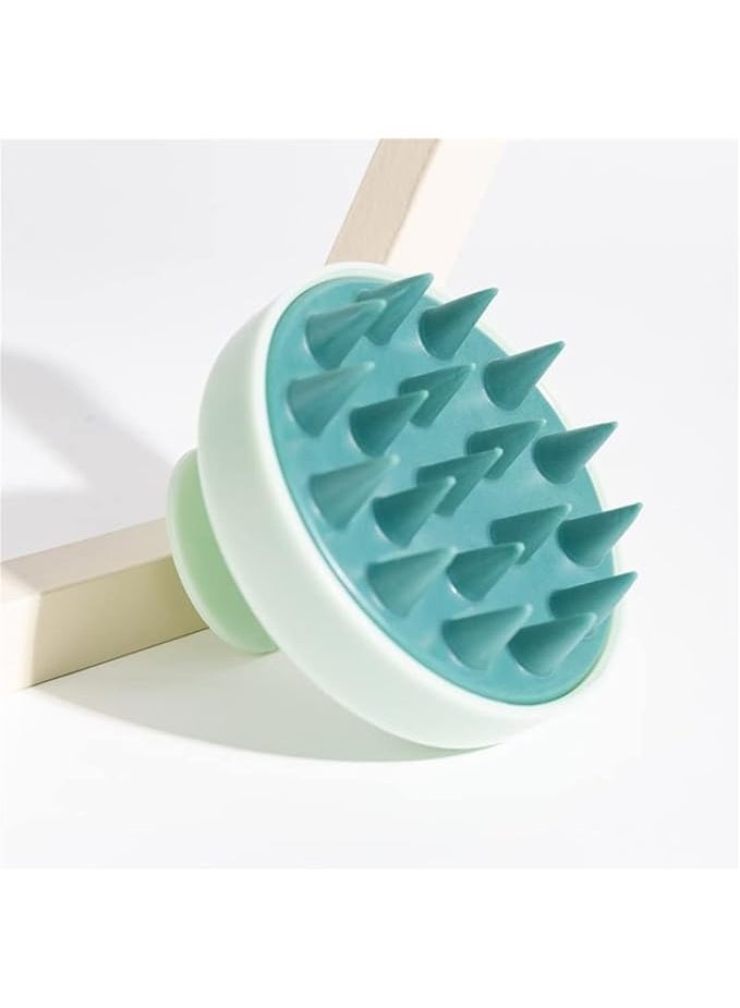 Hair Scalp Massager Silicone Scalp Scrubber Shampoo Brush for Hair Growth/Dandruff Removal,Head Massager Exfoliator Scalp (3pcs) - Image 3