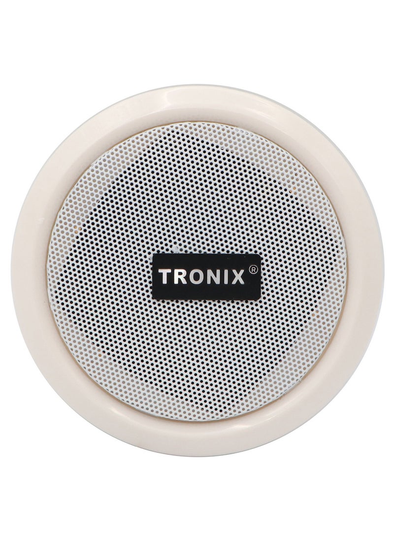 TRONIX TRONIX TCS33W 3 Inch Waterproof Ceiling Speaker with Transformer  - Image 1