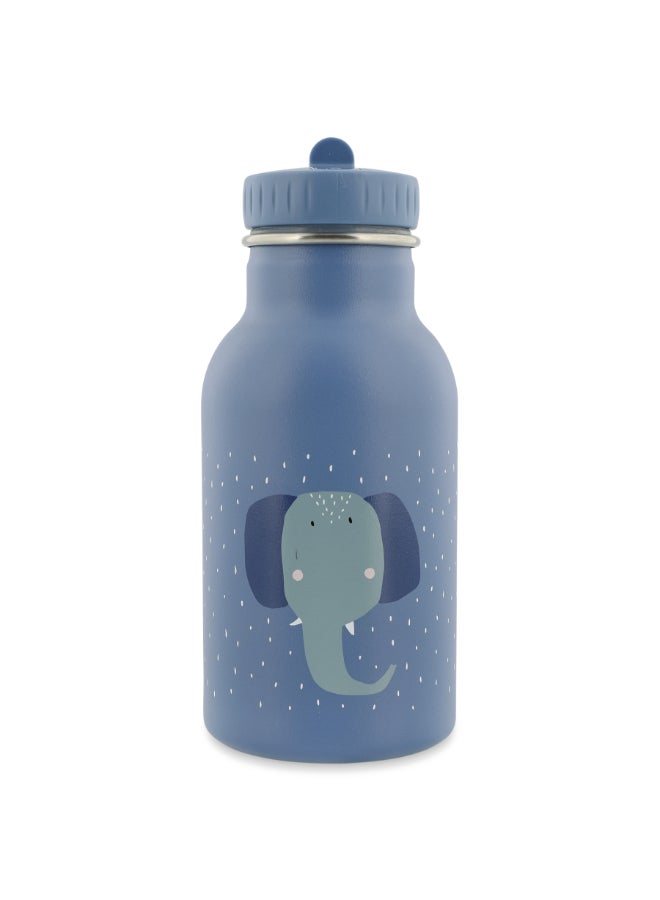 Trixie Double Wall Insulated Kids Water Bottle - 350ml - Mrs. Elephant - Image 1