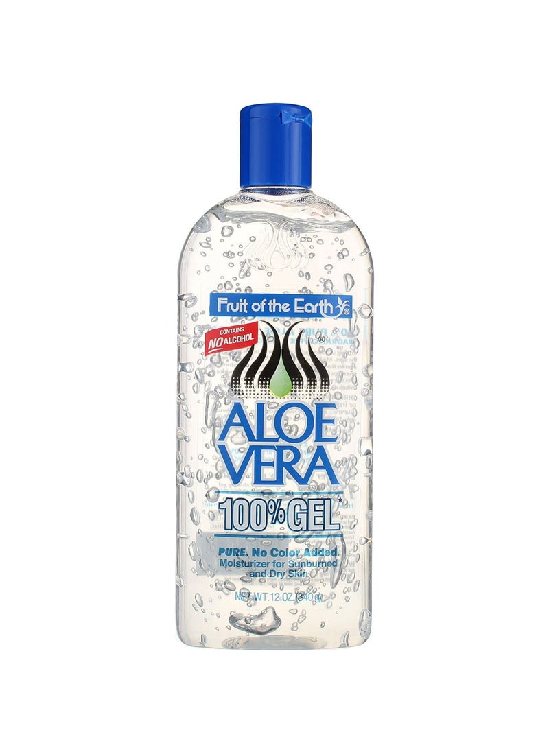 Fruit of the earth Fote Aloe Vera 100% Gel, 12 Ounce (Pack of 6) 