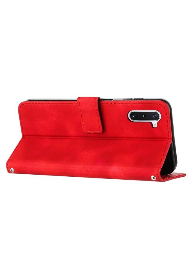 S-TOP Case For Samsung Galaxy Note10 Dream Triangle Leather Phone Case with Long Lanyard - Image 4