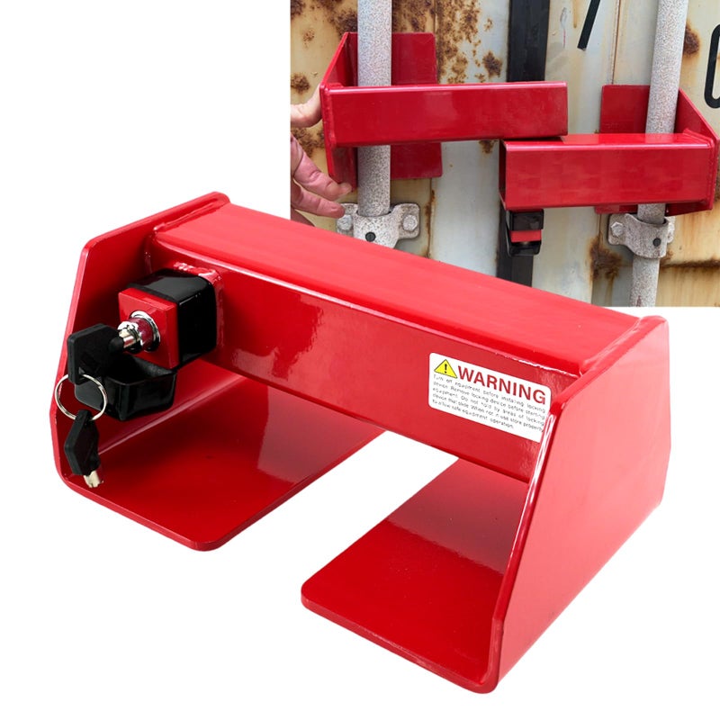 RYANSTAR RACING Heavy Duty Cargo Lock Compatible with Shipping Container Semi Trailer Truck Anti Theft Rust Proof Mechanical Key - Image 3