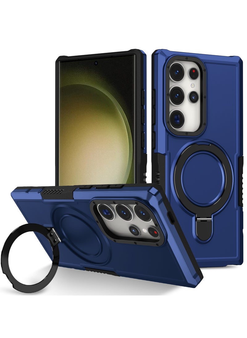 URBBKING - Protective Phone Case Back Cover For Samsung Galaxy S24 Ultra Blue - Image 1