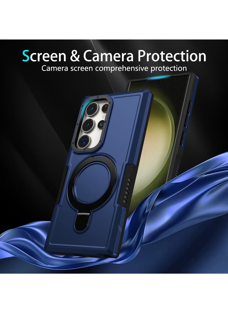 URBBKING - Protective Phone Case Back Cover For Samsung Galaxy S24 Ultra Blue - Image 1