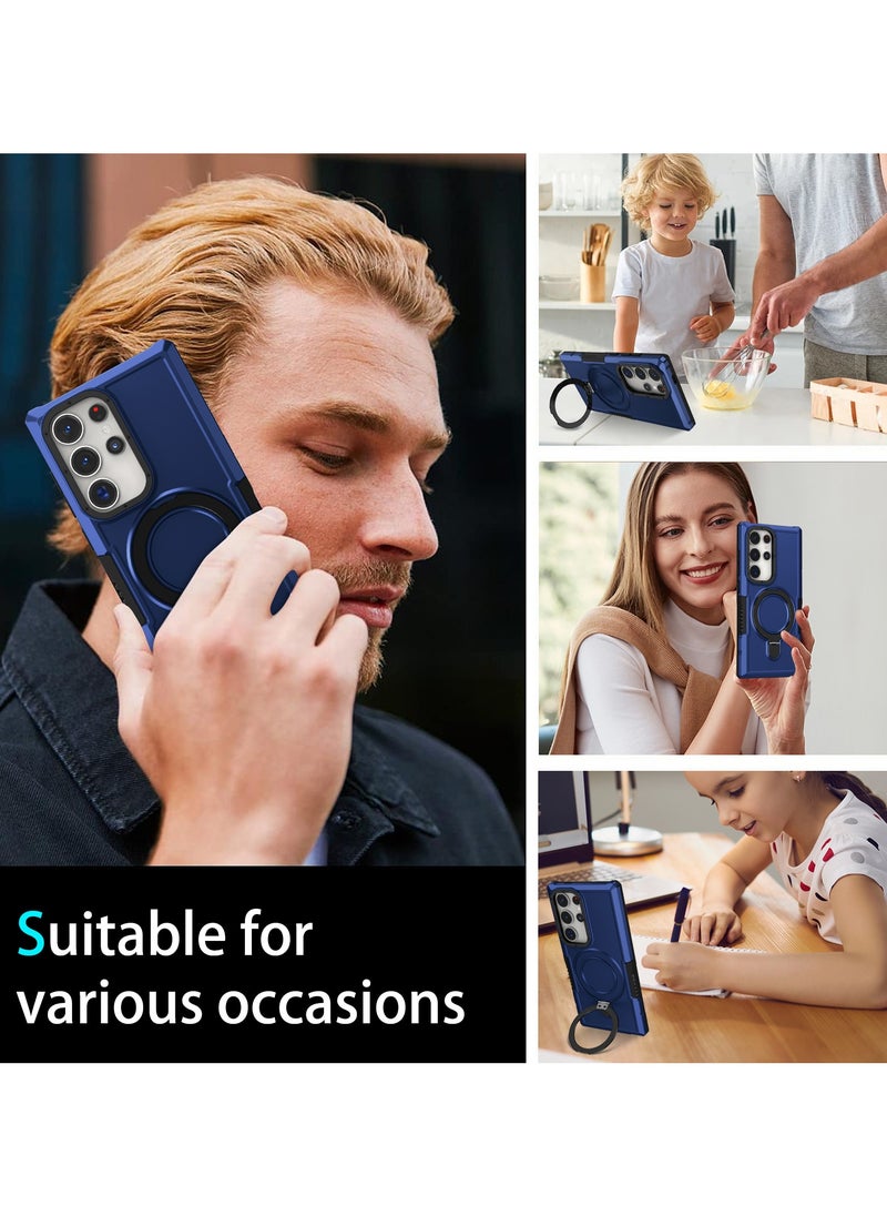 URBBKING - Protective Phone Case Back Cover For Samsung Galaxy S24 Ultra Blue - Image 1