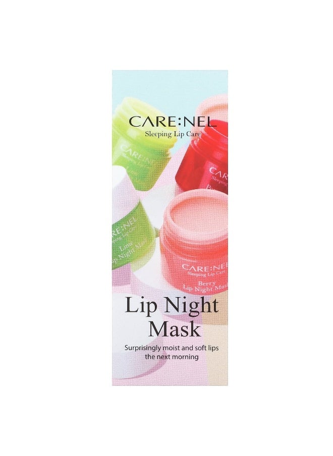 CARENEL Care:Nel, Lip Night Mask, Lime, 3 Pieces, (5 g) Each  - Image 2
