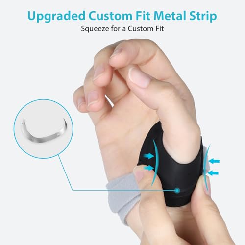 KD Thumb Brace Elite: CMC Thumb Support for Osteoarthritis and Arthritis Pain Relief - Fits Snugly Thumb Brace for Women Men (Small, Left Hand) - Image 4