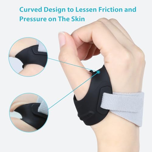 KD Thumb Brace Elite: CMC Thumb Support for Osteoarthritis and Arthritis Pain Relief - Fits Snugly Thumb Brace for Women Men (Small, Left Hand) - Image 3
