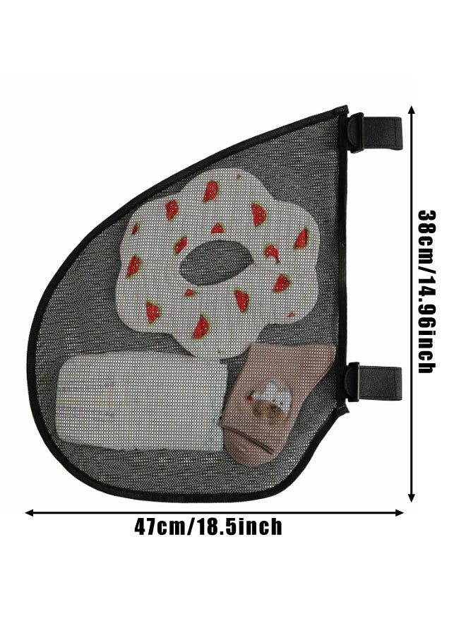 Universal Stroller Mesh Storage Bag, Baby Stroller Organizer Cargo Net - Image 2