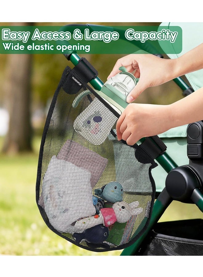 Universal Stroller Mesh Storage Bag, Baby Stroller Organizer Cargo Net - Image 4