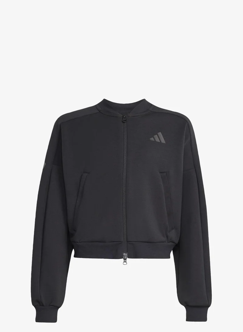 Adidas FUTURE ICONS 3 STRIPES FULL ZIP TRACK TOP