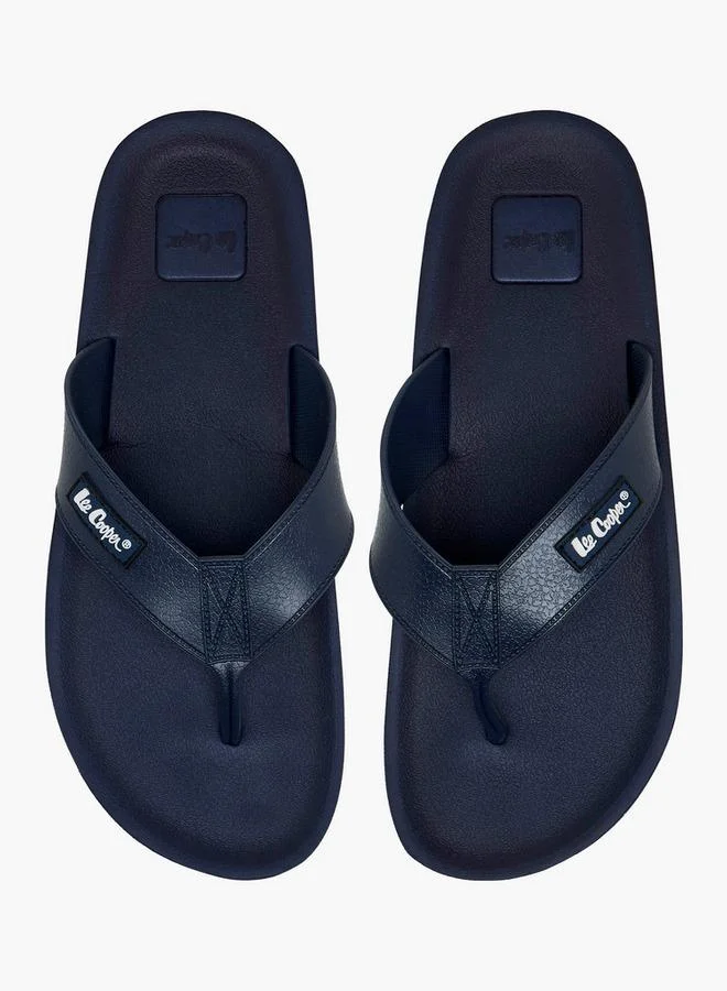 Lee Cooper Men Logo Applique Flip Flops