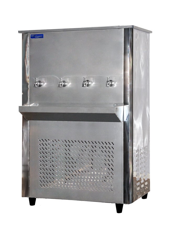 Stainless Steel 4-Tap Water Dispenser 85gal SGAA92T4 Silver