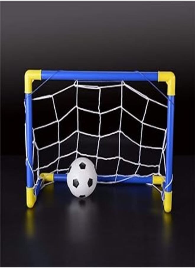 OR Soccer Goal Net for Kids Toddlers Indoor Outdoor Backyard Includes Goal with Net Mini Soccer ball Hand Pump - Small 