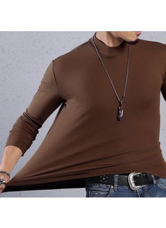 2305 brown high collar