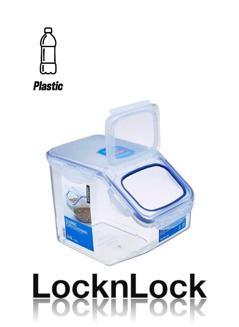 LOCK & LOCK LocknLock 5L Rice Case – Durable, BPA-Free Kitchen Storage with Enhanced Silicone Seal  - Image 1
