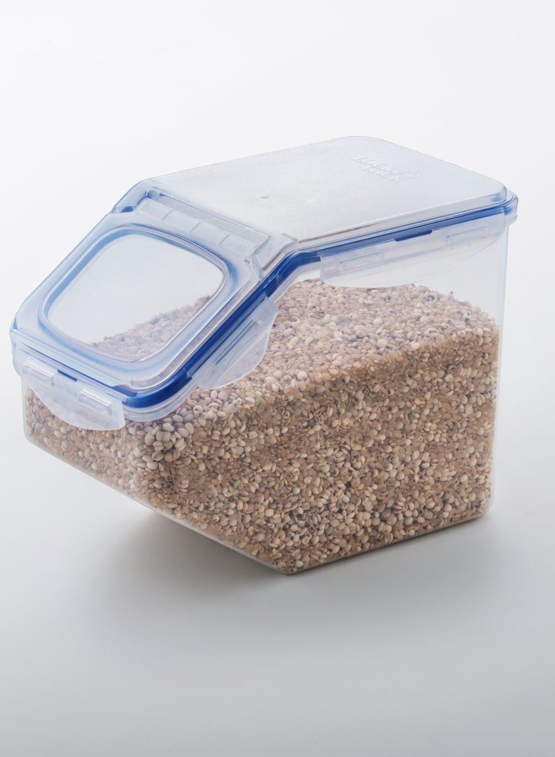 لوك آند لوك حافظة أرز لوك لوك سعة 5 لتر - متينة وخالية من مادة BPA لتخزين المطبخ مع ختم سيليكون محسن - Image 3