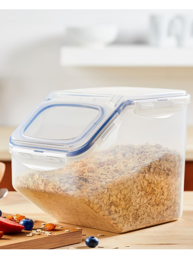 لوك آند لوك حافظة أرز لوك لوك سعة 5 لتر - متينة وخالية من مادة BPA لتخزين المطبخ مع ختم سيليكون محسن - Image 5