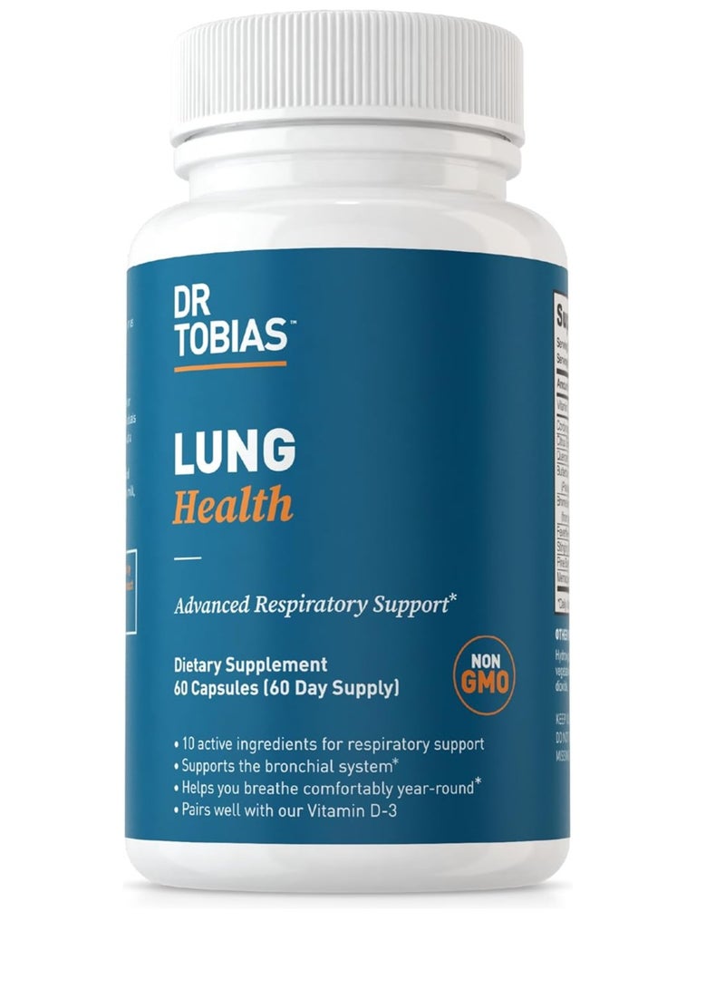 Dr. Tobias Health Lung Cleanse And Detox For Respiratory Support 60 Day Supply