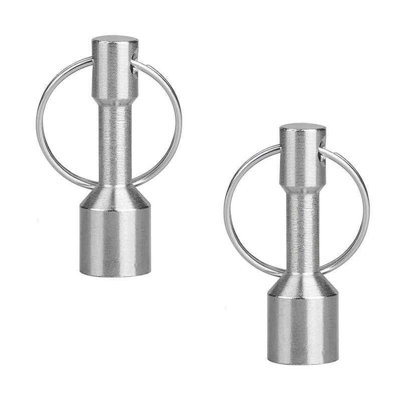 YukaBa Keychain Magnet Tester for Gold, Silver, Jewelry & Precious Metals with Rare Earth Neodymium Magnets (2 Pack) - Image 1