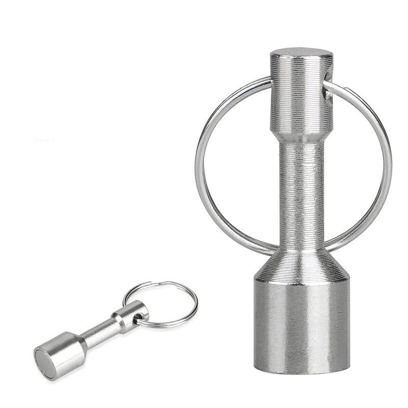 YukaBa Keychain Magnet Tester for Gold, Silver, Jewelry & Precious Metals with Rare Earth Neodymium Magnets (2 Pack) - Image 2