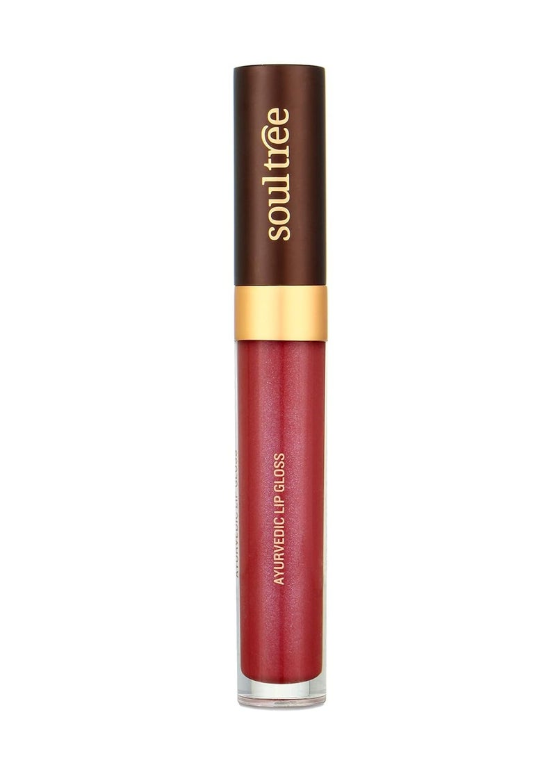 SoulTree Ayurvedic Lip Gloss - Lush Berry Colour(205), 5 g - Image 1