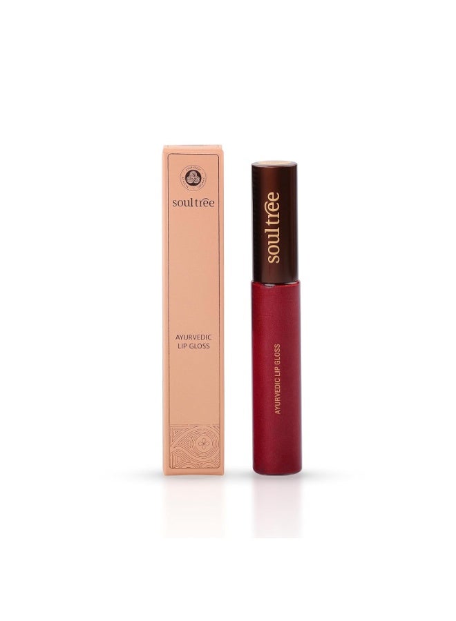SoulTree Ayurvedic Lip Gloss - Lush Berry Colour(205), 5 g - Image 3