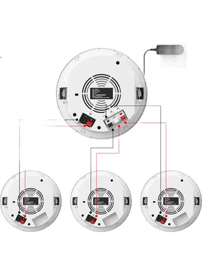 Patriots Aigo Bluetooth Ceiling Speaker Active Broadcast For Shops, Commercial, Home, Restaurant, Conference Room, Specialized Recessed Ceiling Speaker (Wireless Bluetooth Main Unit) - Image 3