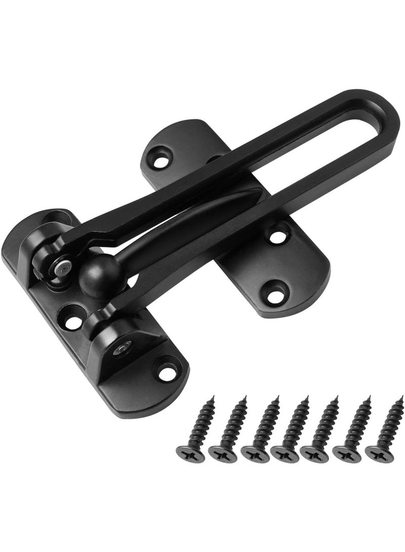 HOMESTAR Door Reinforcement Lock Latch Swing Bar Lock for Home Security Front Door Locks for Kids Thicken Solid Aluminium Alloy - Image 1