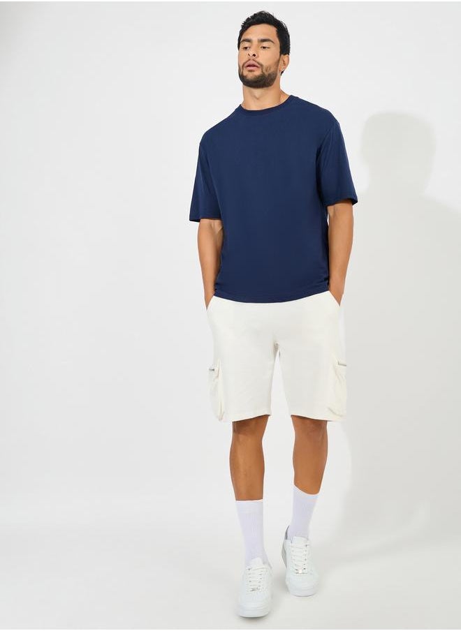 Styli Back Patch Print Oversized T-Shirt  - Image 2