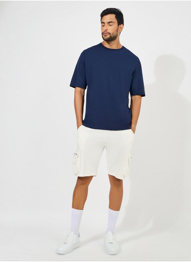 Styli Back Patch Print Oversized T-Shirt  - Image 3