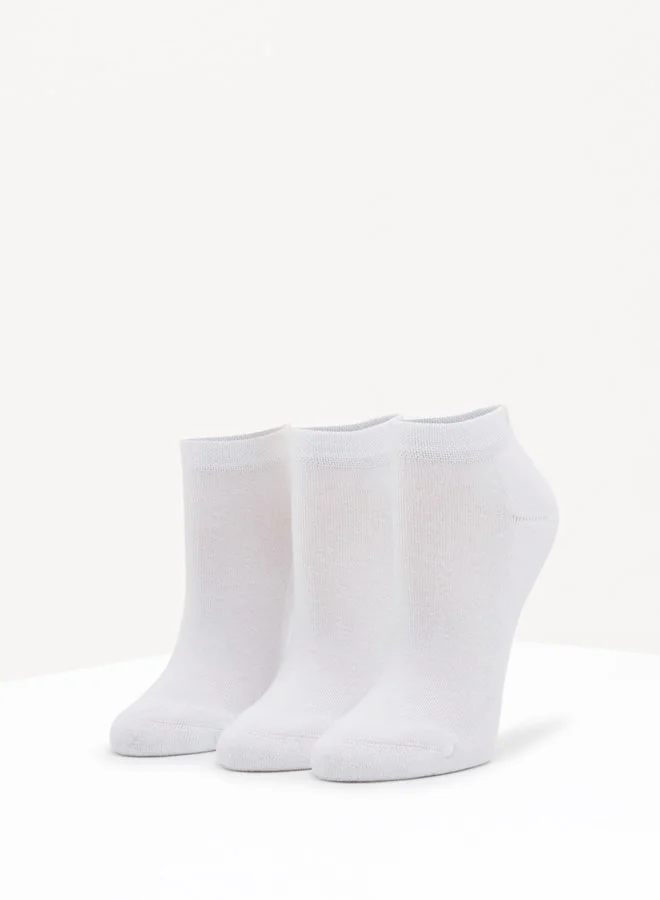 Kappa Women's Printed Ankle Length Sports Socks - Set of 3