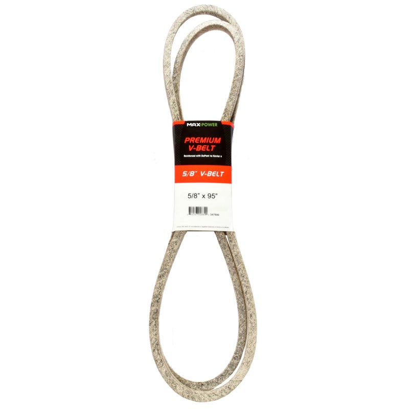 Maxpower 347640 Premium Belt Reinforced with Kevlar Fiber Cords 58 x 95