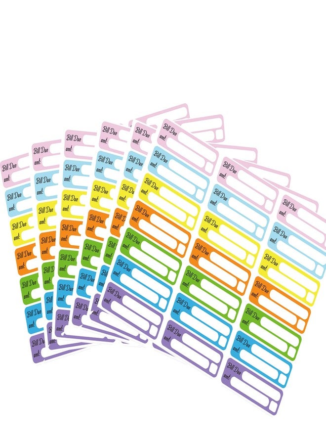 wootile Bill Due Pay Planner Sticker 210PCS Day Calendar Reminder Labels 0.5''x1.5'' Due Bill Organizer Labels Bills Dues Tracking Label Pay Planners Reminder for Planners Scrapbooking&Journals Budgeting - Image 5