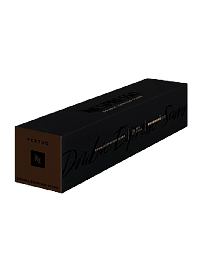 Nespresso Double Espresso Scuro, Vertuo Range 10 Capsules (80ml) - Image 1