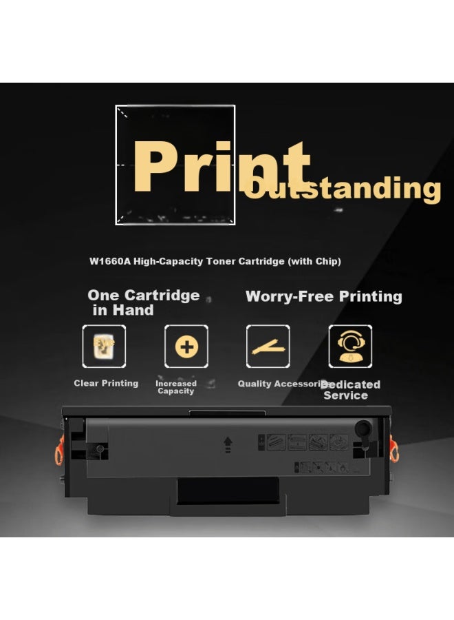 V4ink Compatible Hp 1136w Toner Cartridge Hp 166a Toner Cartridge 1188w Toner Cartridge W1660a Toner Cartridge 1188nw Toner Cartridge 1008w Hp 1003w W1680a Toner Cartridge 1188a 115w 1139a 1003a - Image 2