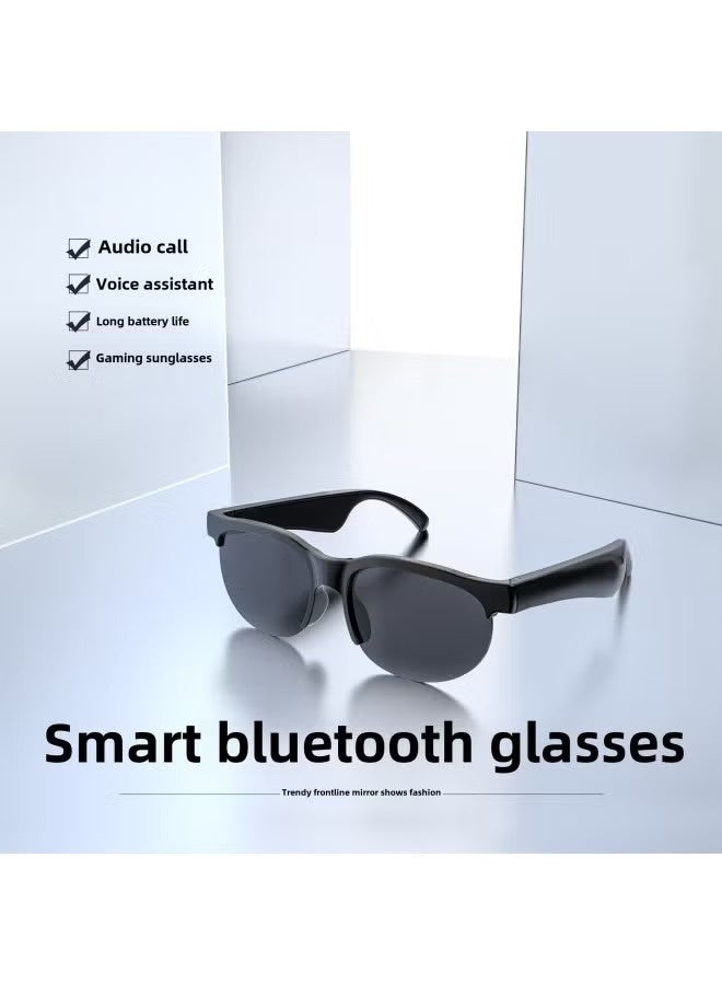 XG88Pro Smart Bluetooth Headset Glasses Air Conduction Outdoor Sports Running Fishing Driving Riding-Color:Black  - Image 2