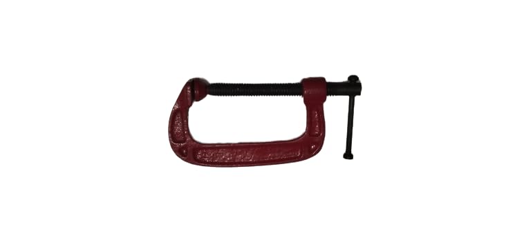 MeezanC Clamp Heavy Duty G Clamp C Clamps For Holding Products Profession Clamping Tool 4 inches  - Image 1