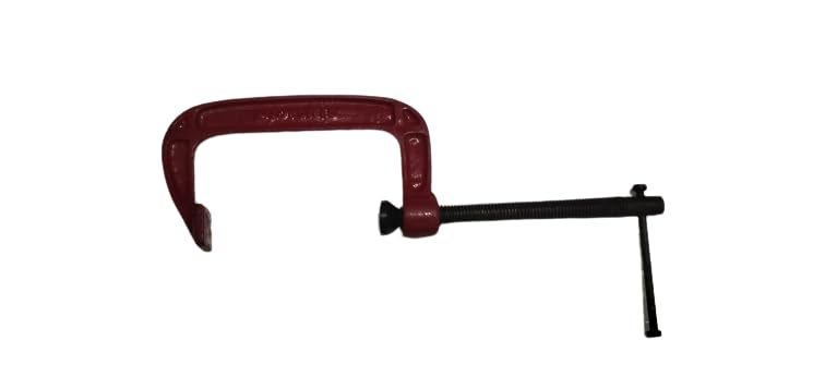 MeezanC Clamp Heavy Duty G Clamp C Clamps For Holding Products Profession Clamping Tool 4 inches  - Image 2
