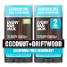 Every Man Jack Coconut Driftwood Menâ€™s Deodorant - Stay Fresh with Aluminum Free Deodorant For all Skin Types - Odor Crushing, Long Lasting, with Naturally Derived Ingredients - 3oz (2 Pack) - Image 2